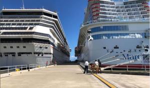 Suspenden llegada de dos cruceros a Puerto Plata por tormenta Franklin