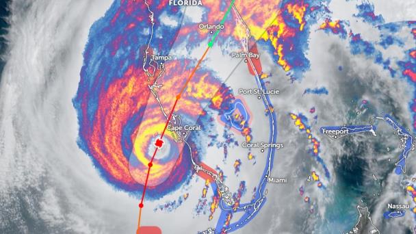 ¿A qué hora tocará tierra el ojo del huracán Ian en La Florida?