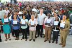 Gobierno entrega 1,727 títulos de propiedad en Los Guaricanos, SDN