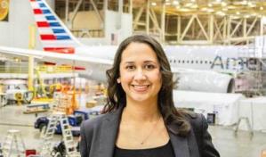 Una dominicana, la primera mujer en ser vicepresidenta de mantenimiento en American Airlines