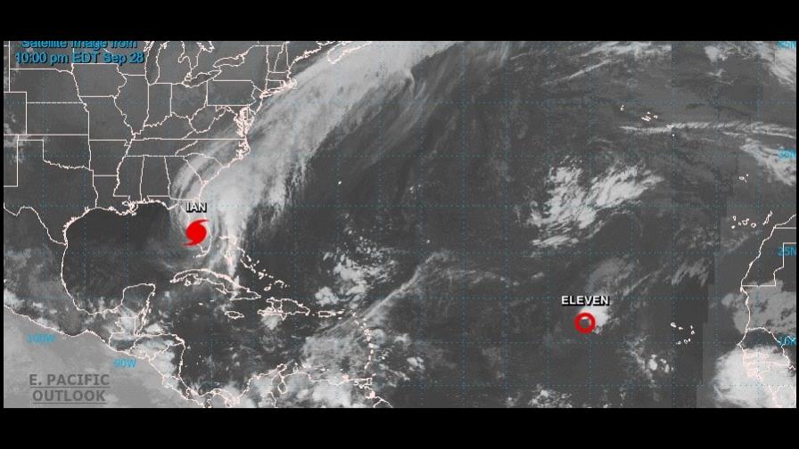 El huracán Ian se debilita a categoría 2