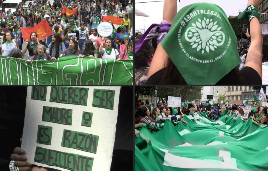 Decidir no es ilegal: Latinoamérica se tiñe de verde por un aborto seguro
