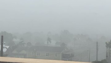 Así se encuentra Florida tras el paso del huracán Ia.