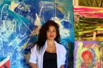 Yubo Fernández: la actriz dominicana que encontró en la pintura otra manera de expresar su arte Yubo Fernández: la actriz dominicana que encontró en la pintura otra manera de expresar su arte
