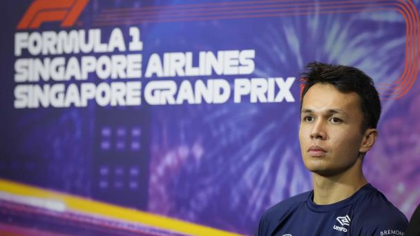 Piloto de F1, Albon está sorprendido por su pronta recuperación