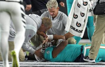 Tagovailoa sufre conmoción cerebral; incierto cuándo volverá