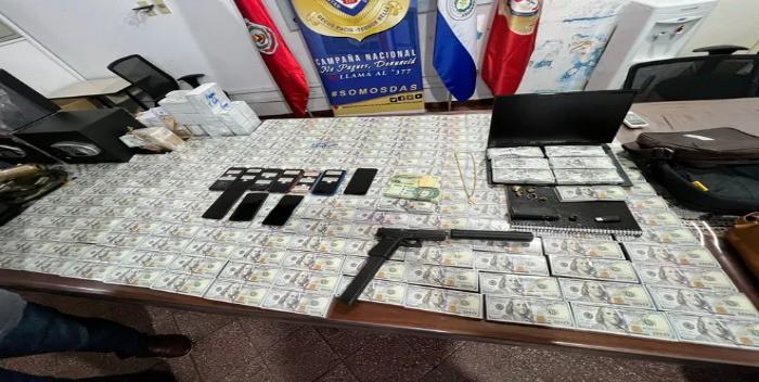 Detienen 7 sujetos e incautan unos 4 millones de dólares falsos en Paraguay