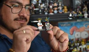 Desde danzas y películas hasta políticos, el mundo Lego que crea un boliviano