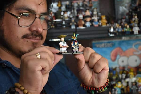 El mundo Lego que crea un boliviano