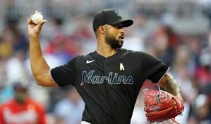 Alcántara llegó a seis juegos completos en las Grandes Ligas