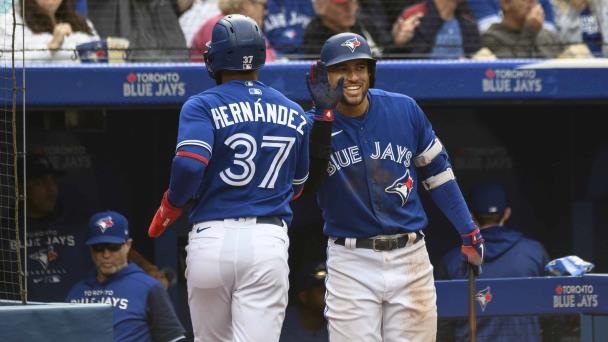 VIDEO | Ofensiva de dominicano Teoscar Hernández en paliza que dio Toronto