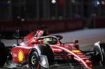 Leclerc logra la pole en Singapur por delante de Pérez y Hamilton
