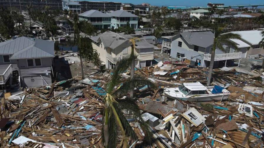 Florida reporta más de 50 muertos por el huracán Ian y 4 Carolina del Norte