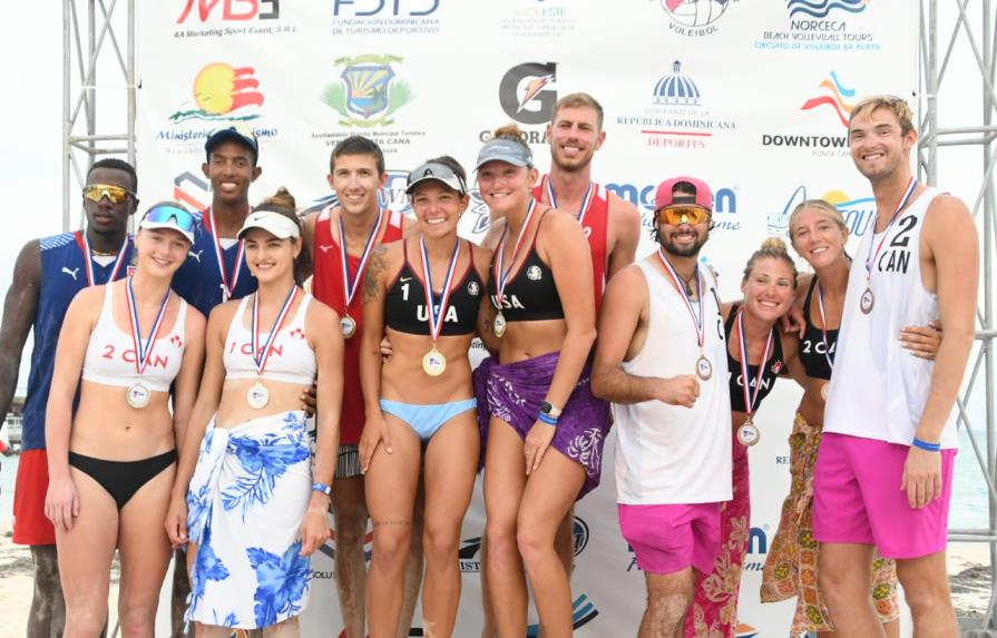 Estados Unidos campeón del Circuito de Voleibol de Playa Norceca