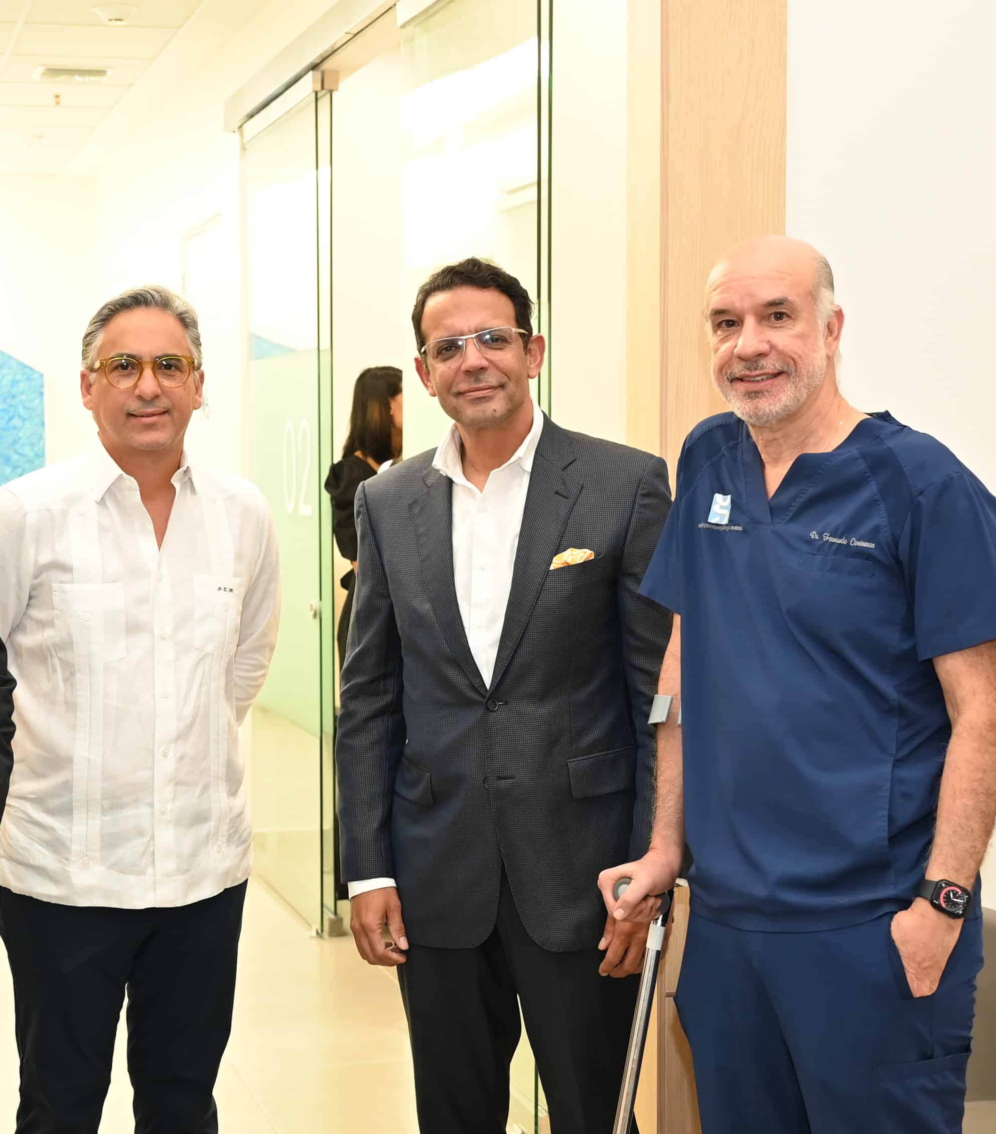 Pavel Garcia, Pedro Ureña y Fernando Contreras.