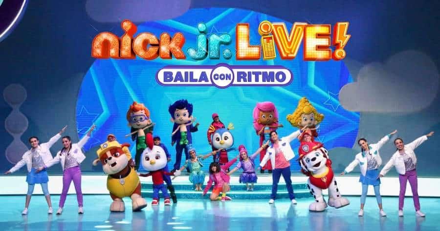 El show Nick Jr. Live, Baila con ritmo se presenta por primera vez en el Teatro Nacional