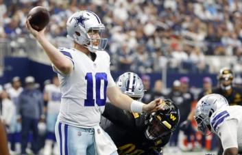 Otra victoria de Cowboys con Rush, vencen a Commanders