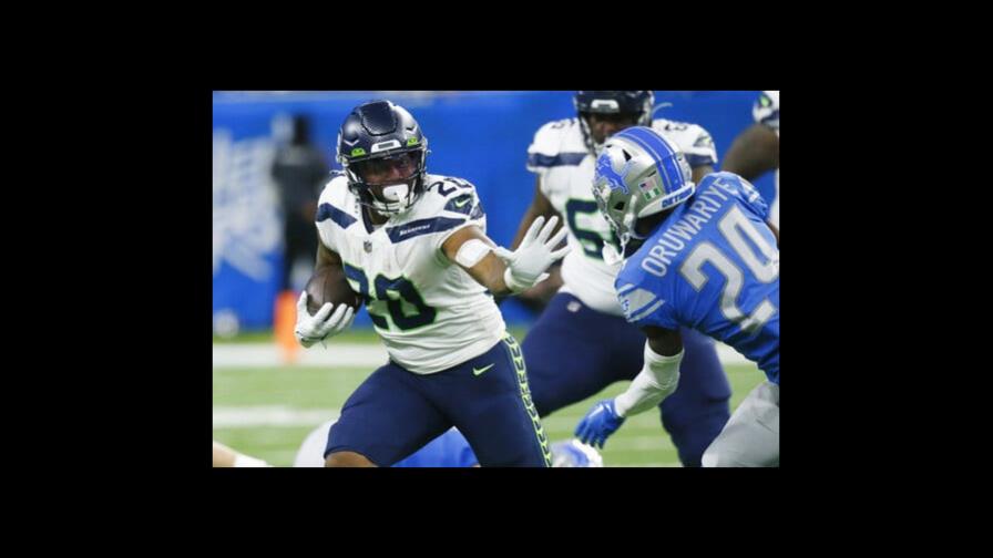 Smith y Penny brillan en triunfo de Seahawks sobre Lions