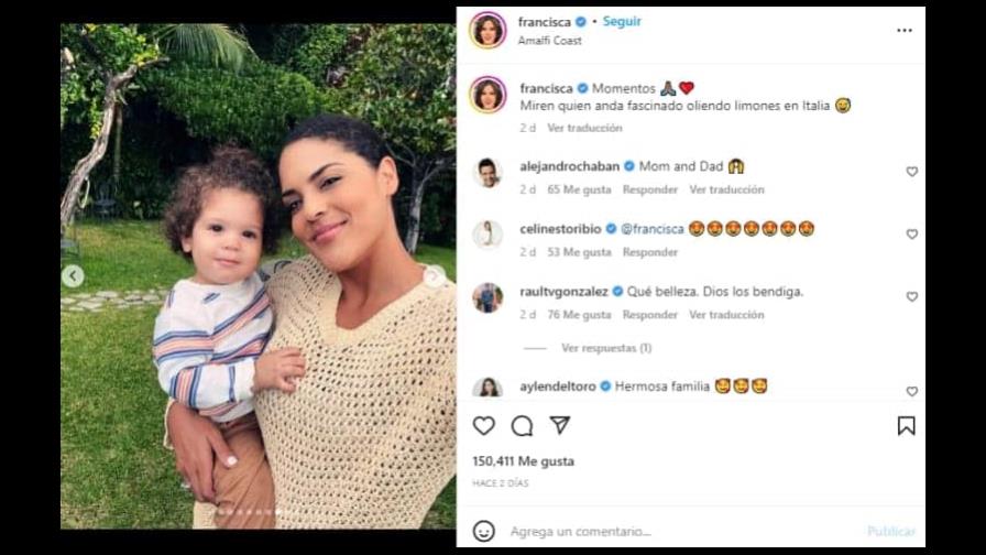 Así es el cabello natural de Francisca