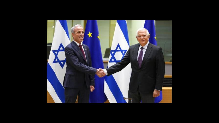 Israel y UE buscan solución del conflicto israelí-palestino