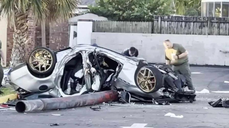 Un Maserati robado por adolescentes choca a 130 km/h: un muerto y dos heridos