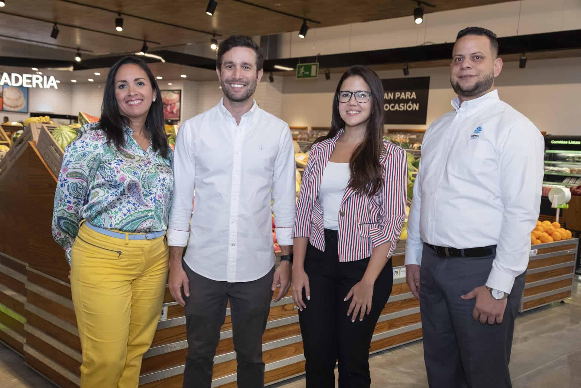 María Celeste Rodríguez, Pedro Tejada, Jennifer Terrero y Alan Reyes.