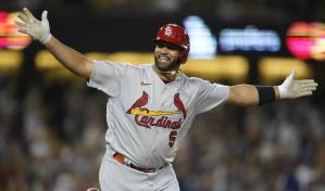 Video | Pujols conecta cuadrangular y deja atrás a Babe Ruth en carreras empujadas
