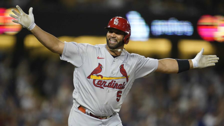 Video | Pujols conecta cuadrangular y deja atrás a Babe Ruth en carreras empujadas