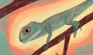 Este reptil sobrevivió a la mayor extinción de la Tierra