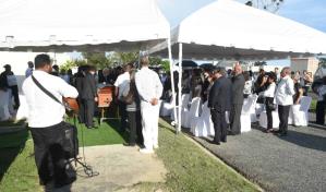 Sepultan restos de señora ultimada junto a hacendado en Puerto Plata