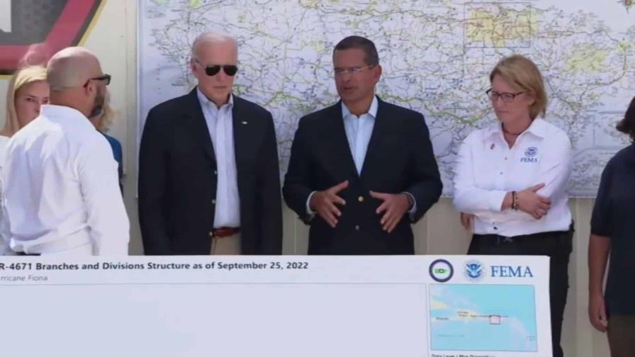 Biden promete apoyar a un Puerto Rico golpeado constantemente por huracanes