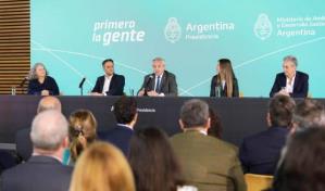 Alberto Fernández pide plena conciencia en lucha contra el cambio climático