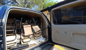 Habilitan taller móvil para reparar butacas de las escuelas de Santiago