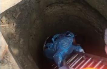 Bomberos rescatan niño de dos años que cayó en letrina en San Víctor, Espaillat