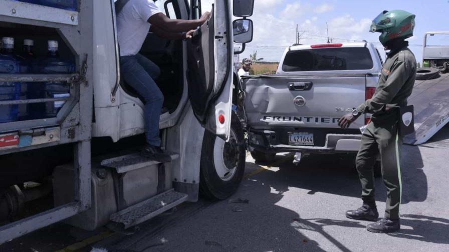 Ocurre otro accidente en autovía del Coral, triple choque sin víctimas