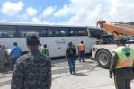 Son mujeres las dos personas fallecidas en accidente de autobús con turistas en Bávaro Son mujeres las dos personas fallecidas en accidente de autobús con turistas en Bávaro