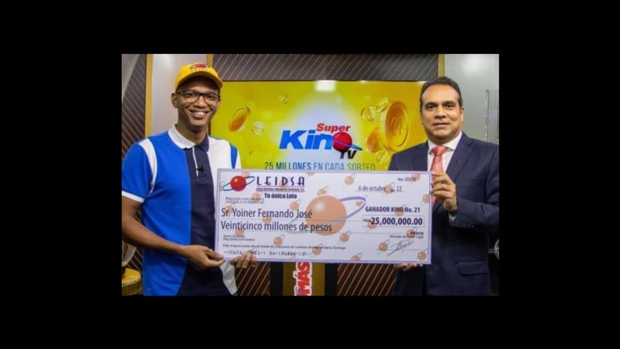 Empleado hotelero es el ganador de 25 millones de pesos Empleado hotelero es el ganador de 25 millones de pesos