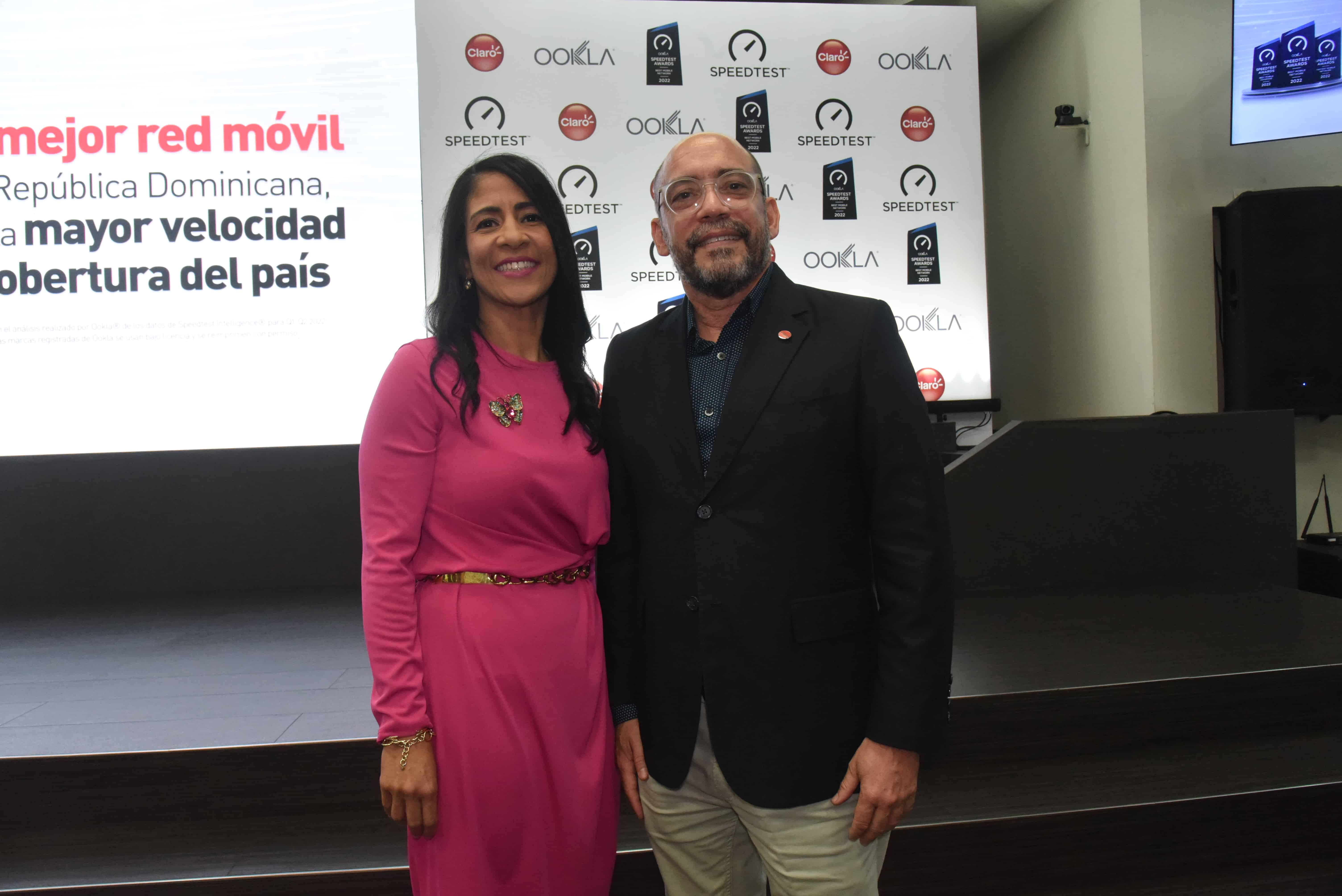 Lucía Guzmán y Franklin Domínguez.