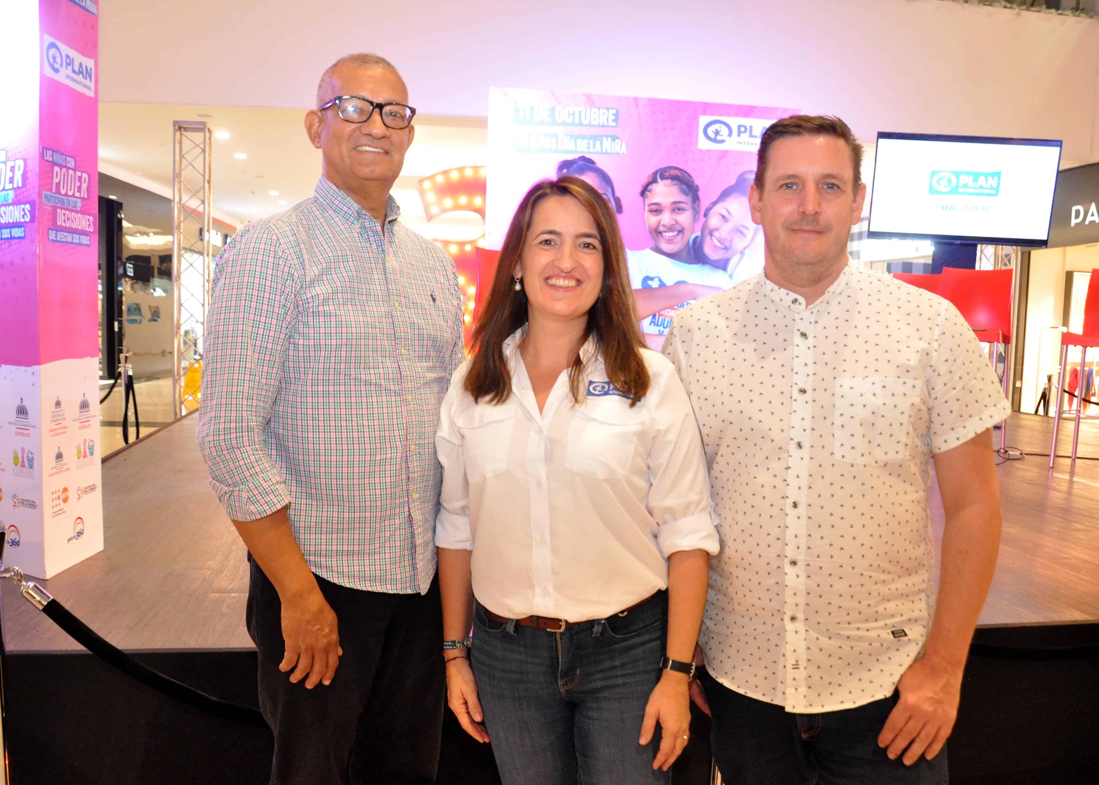 Tomás Polanco, Virginia Saiz y Gerrit Saez.