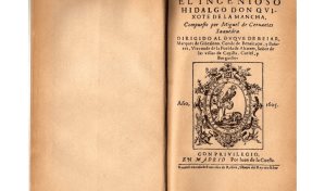 Una de las ediciones m&aacute;s antiguas de Don Quijote saldr&aacute; a subasta en Par&iacute;s