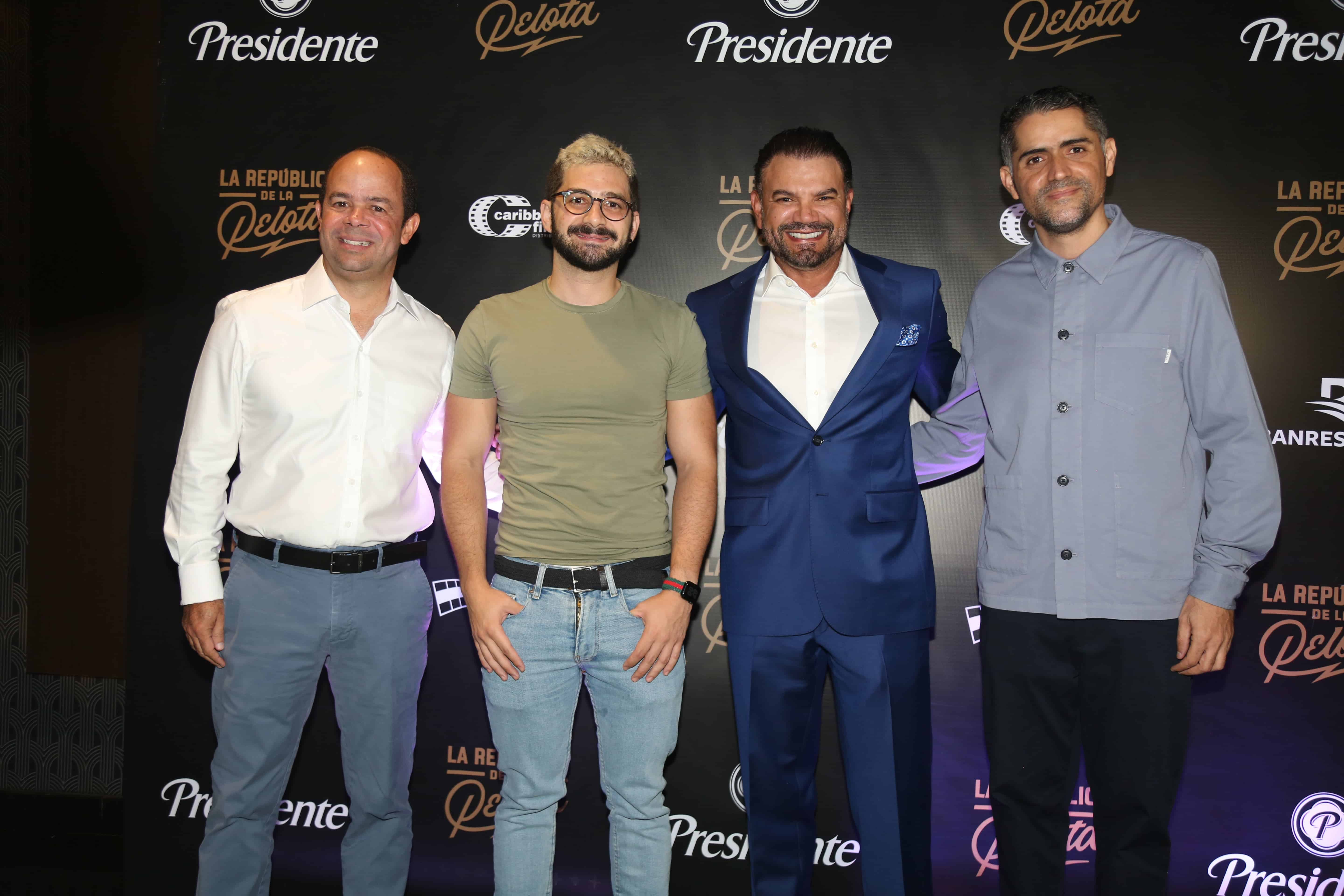 Cristian Medina, José María Cabral, Andrés Van der Horst y Nelson González.