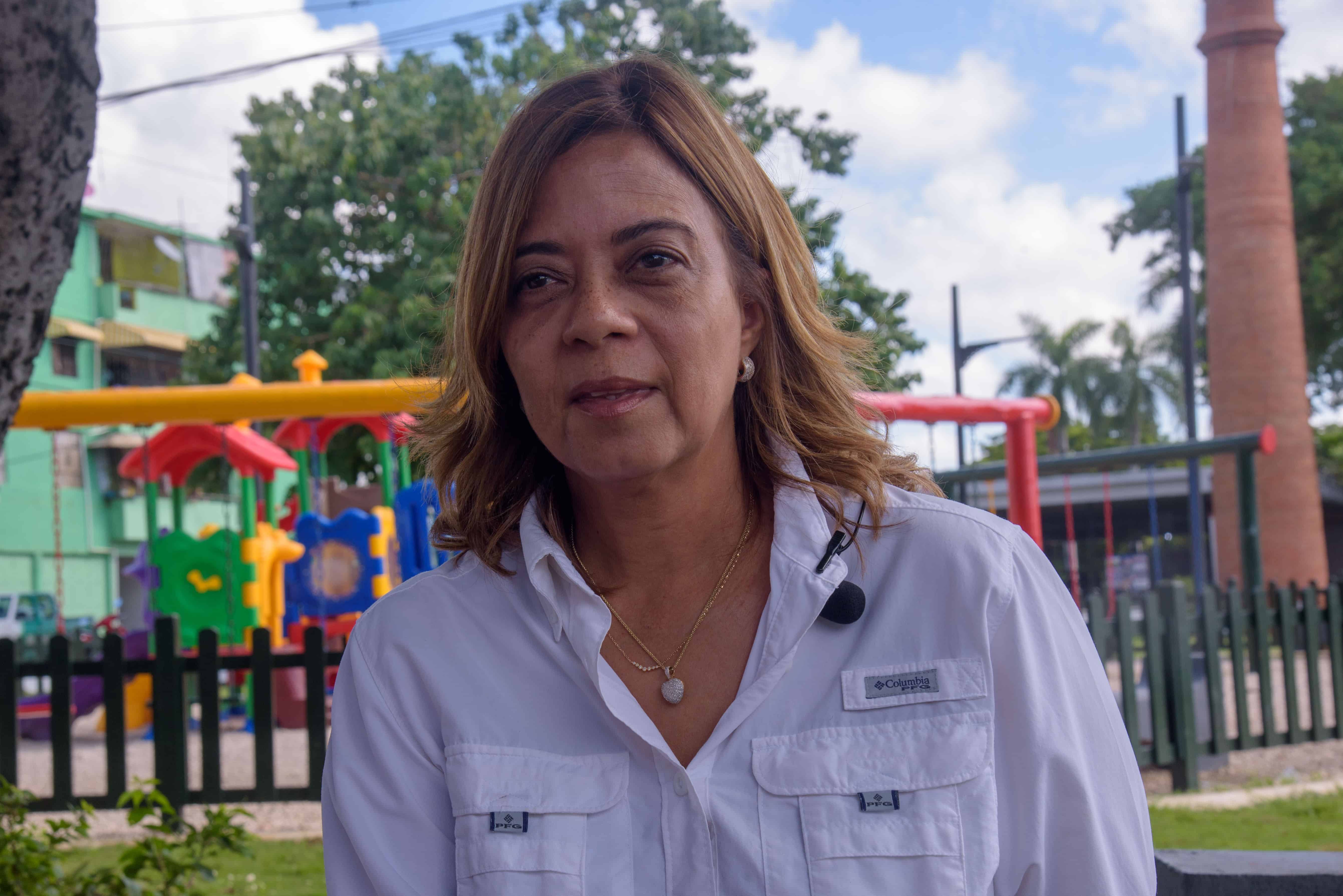 Yolanda de la Rosa, responsable de los parques