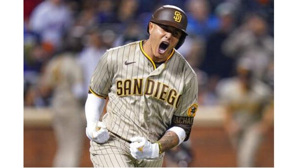 Machado jonronea y los Padres golpean a Scherzer para aventajar a los Mets