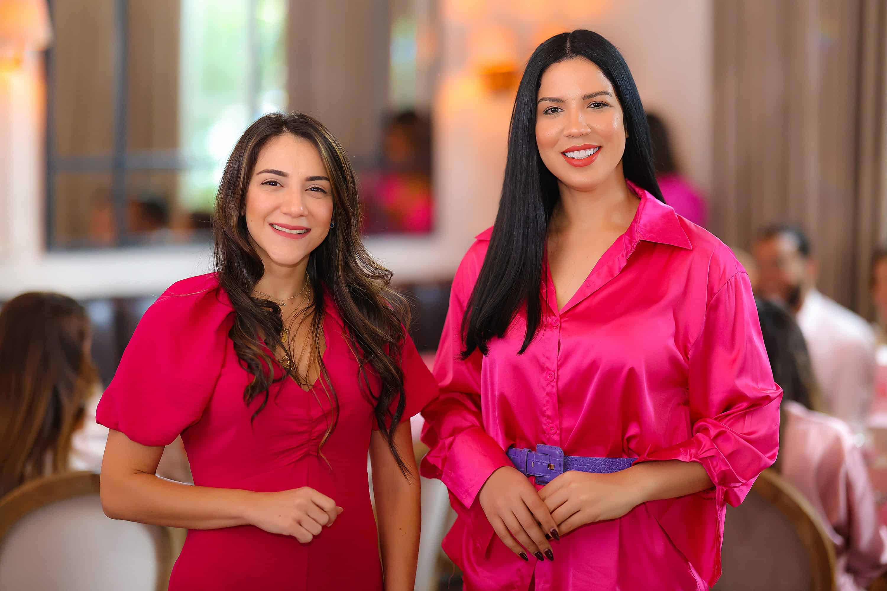 Ghislaine Pfiffner y Yubelkis Peralta.