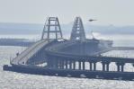 VIDEO | Explosión en puente de Crimea daña ruta clave para Rusia