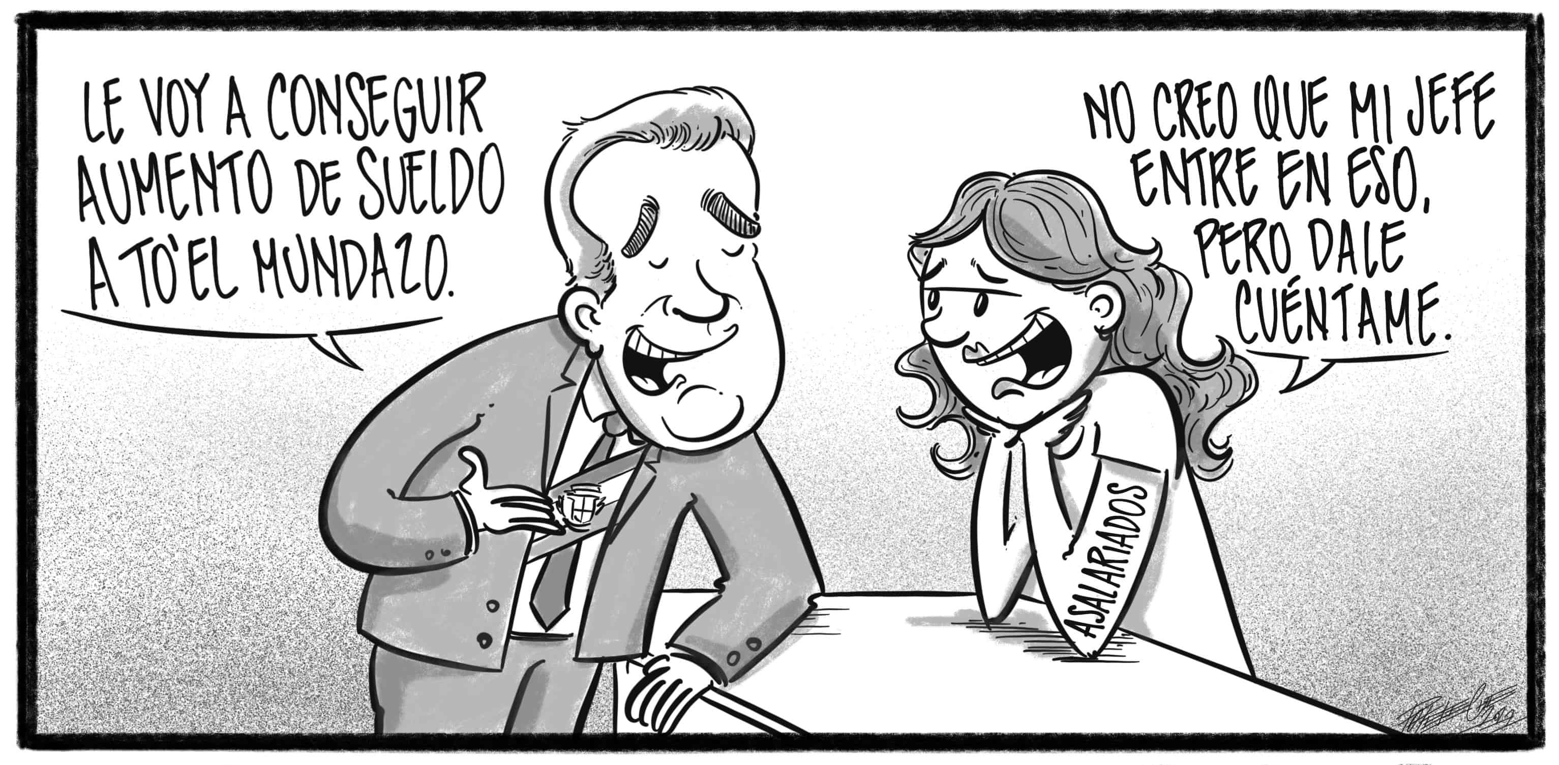 Caricatura de Noticiero Poteleche 10 octubre 2022