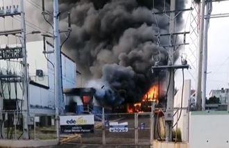 Edeeste restablece en 80 % los circuitos afectados por incendio en Gascue