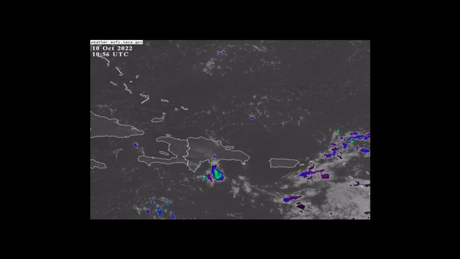 Vaguada provocará aguaceros sobre varias provincias de República Dominicana