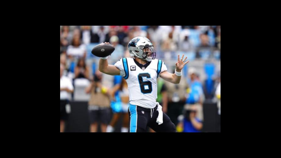 Mayfield sufre lesión de tobillo en derrota de Panthers