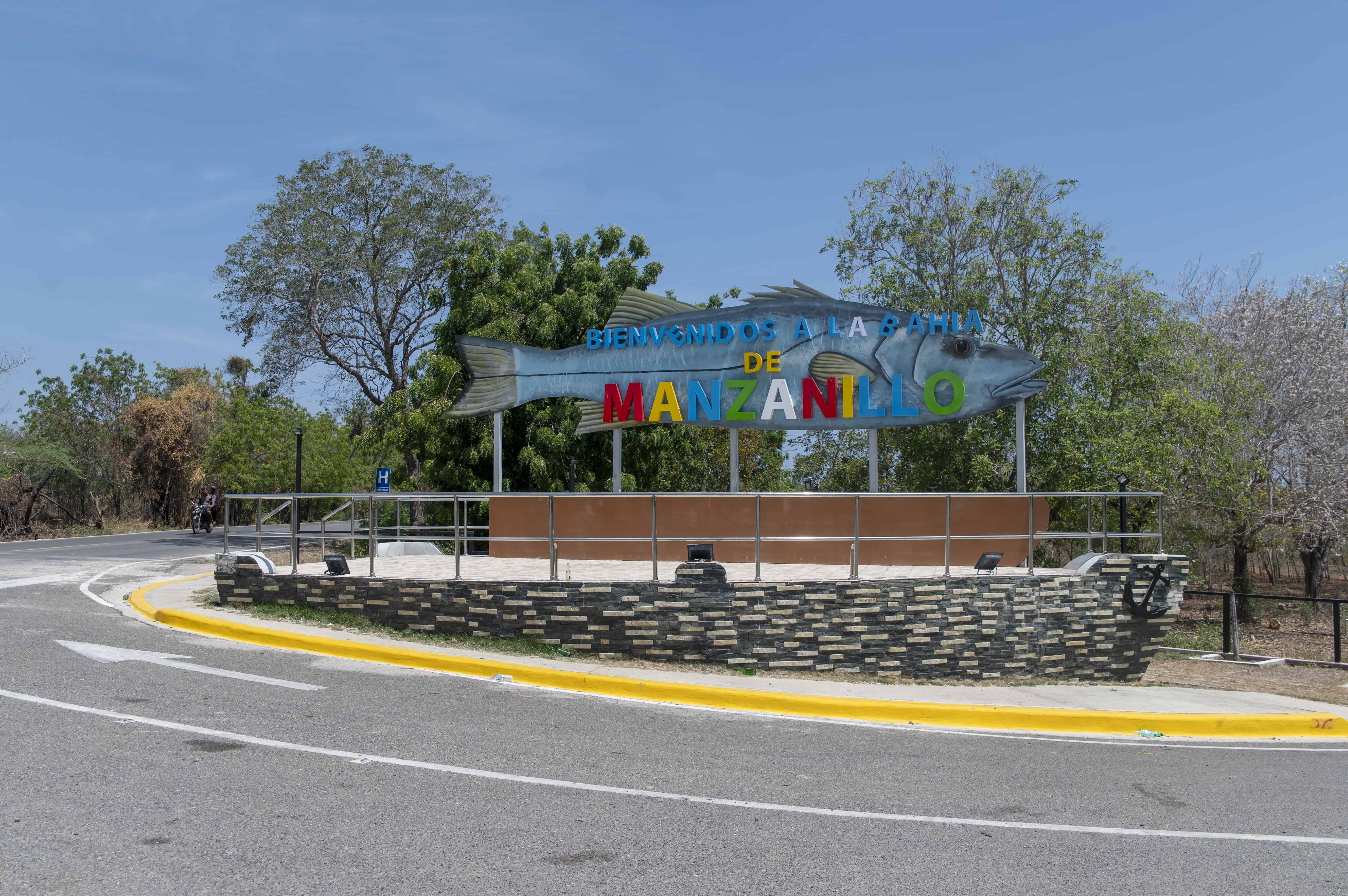 Entrada a la Bahía de Manzanillo.